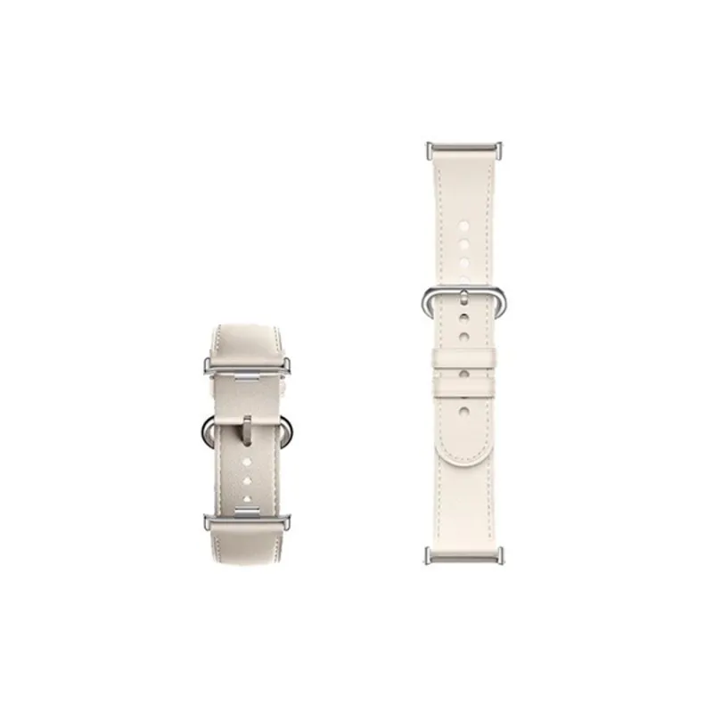 Xiaomi Leather Quick Release Strap krém fehér óraszíj Xiaomi Leather Quick Release Strap krém fehér óraszíj