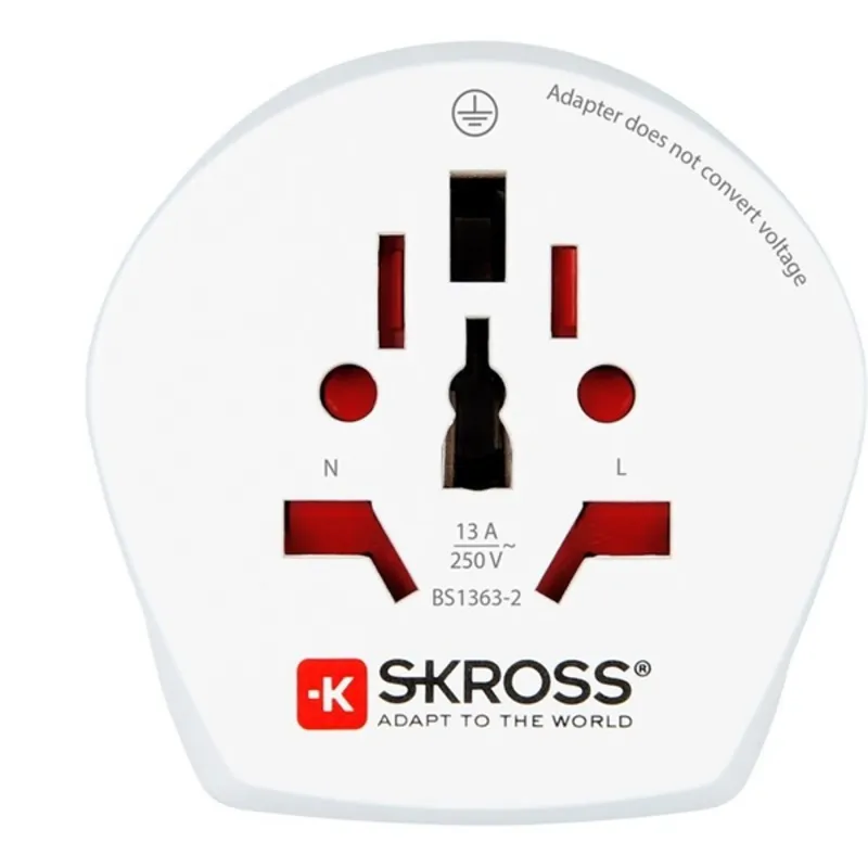 SKROSS 1.500210-E AU/CN/EU fehér átalakító SKROSS 1.500210-E AU/CN/EU fehér átalakító