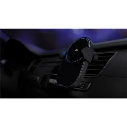 Xiaomi Mi Wireless Car Charger 20W univerzális vezeték nélküli töltő adapter / autós tartó fekete