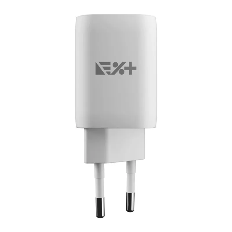 NextOne 35WDUAL-GAN-CHR 35W GaN 2xType-C fehér hálózati töltő NextOne 35WDUAL-GAN-CHR 35W GaN 2xType-C fehér hálózati töltő