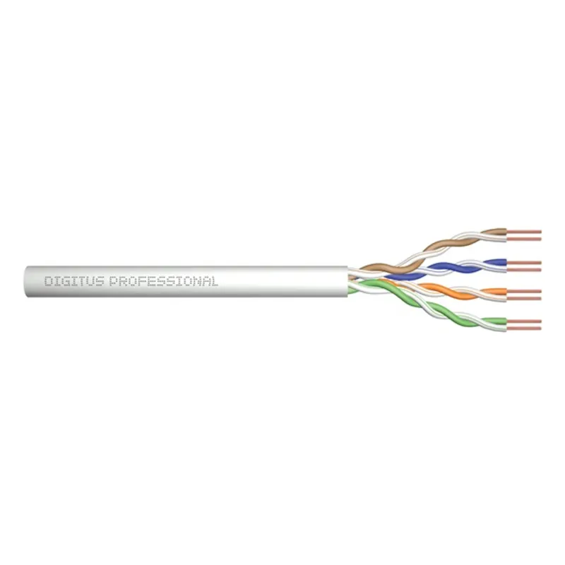 DIGITUS DK-1511-V-1-1 Cat.5e U/UTP 100MHz Eca PVC 100m szürke fali kábel DIGITUS DK-1511-V-1-1 Cat.5e U/UTP 100MHz Eca PVC 100m szürke fali kábel