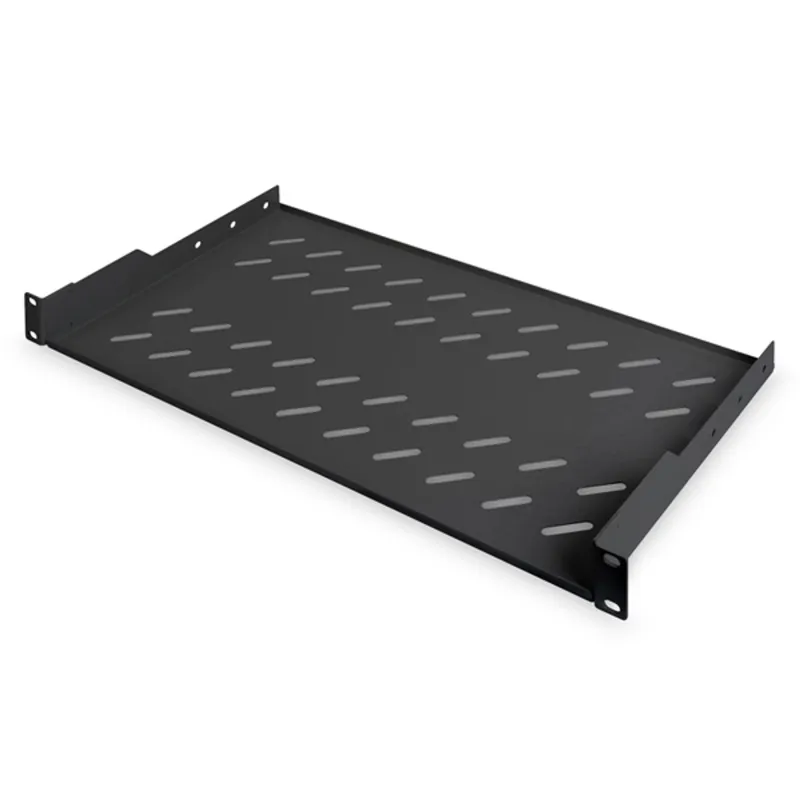 Digitus 1U fixed shelf for racks from 400mm depth 45x483x250mm up to 15kg Black (RAL 9005) Digitus 1U fixed shelf for racks from 400mm depth 45x483x250mm up to 15kg Black (RAL 9005)