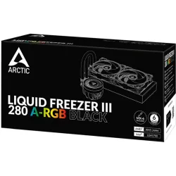 Arctic ACFRE00143A Liquid Freezer III 280 A-RGB fekete vízhűtéses processzorhűtő