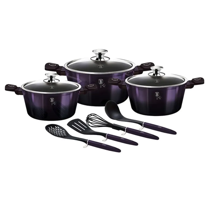 Berlinger Haus BH/7141 Purple Eclipse Collection 10 részes edénykészlet Berlinger Haus BH/7141 Purple Eclipse Collection 10 részes edénykészlet