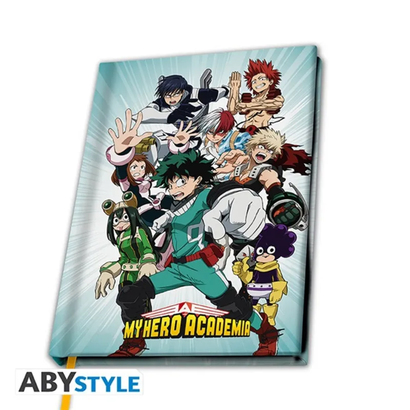 My Hero Academia "Hősök" A5 jegyzetfüzet My Hero Academia "Hősök" A5 jegyzetfüzet