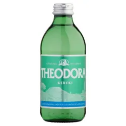 Theodora 0,33l 24db/csomag DRS egyutas visszaváltási díjas üveges szénsavas ásványvíz