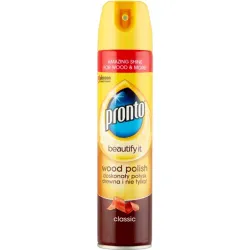 Pronto Wood Classic 250ml aeroszolos bútorápoló spray