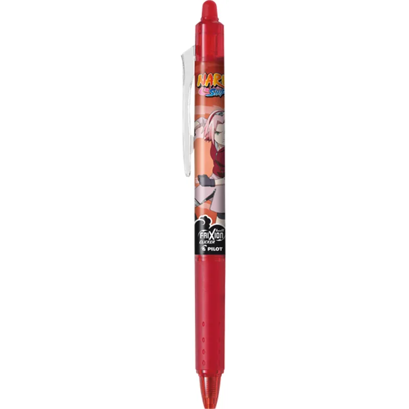 Pilot FriXion Clicker 0,7 NARUTO SHIPPUDEN Limitált kiadás piros rollerirón Pilot FriXion Clicker 0,7 NARUTO SHIPPUDEN Limitált kiadás piros rollerirón