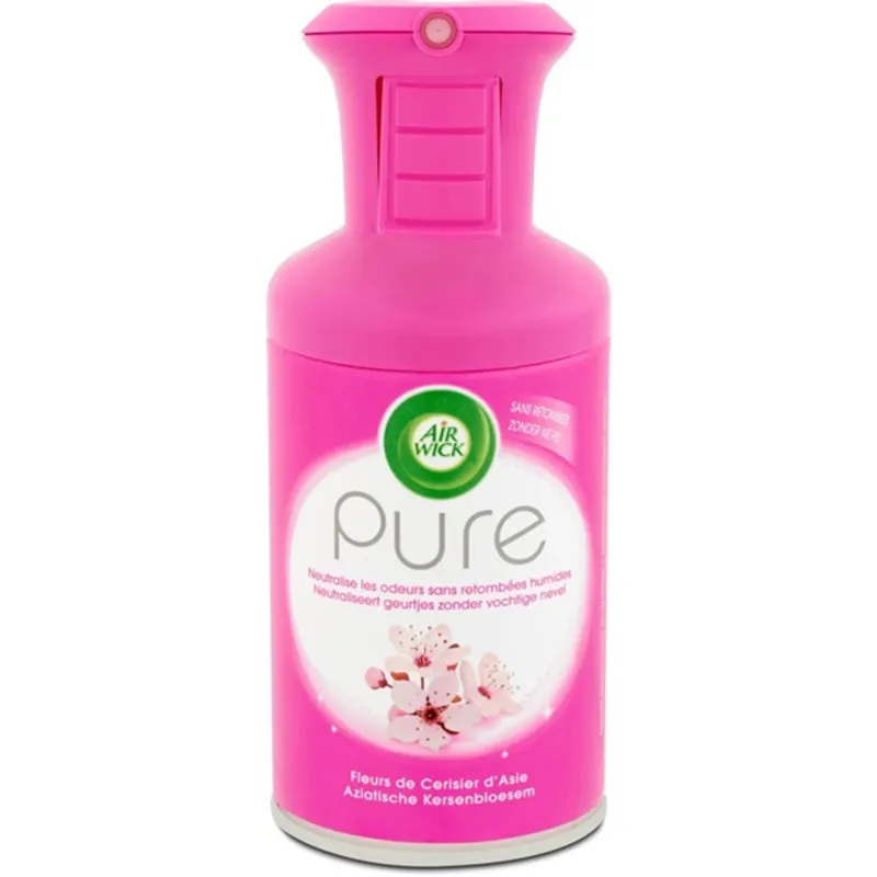 AirWick aerosol pure 250 ml cseresznyevirág illatú légfrissítő AirWick aerosol pure 250 ml cseresznyevirág illatú légfrissítő
