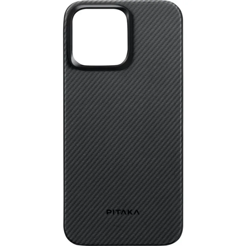 Pitaka 129606 600D iPhone 15 Pro Max fekete/szürke aramid hátlap Pitaka 129606 600D iPhone 15 Pro Max fekete/szürke aramid hátlap