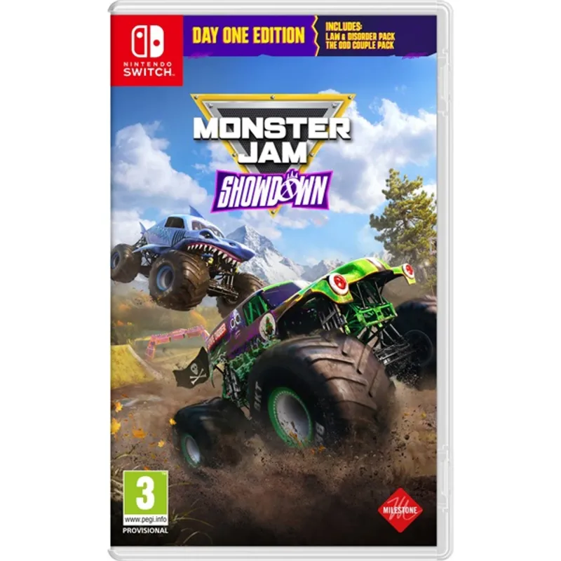 Monster Jam Showdown - Day One Edition Nintendo Switch játékszoftver Monster Jam Showdown - Day One Edition Nintendo Switch játékszoftver