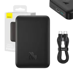 Baseus Magnetic 10000mAh Portable Charger 20W Powerbank Black