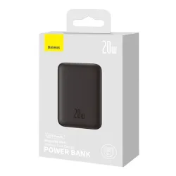 Baseus Magnetic 10000mAh Portable Charger 20W Powerbank Black