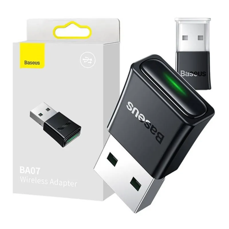 Baseus ZJBA010001 BA07 fekete vezeték nélküli adapter Baseus ZJBA010001 BA07 fekete vezeték nélküli adapter