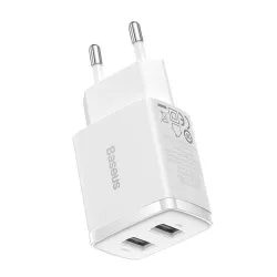 Baseus Compact töltő Quick Charger 10,5W White