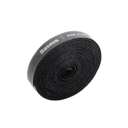 Baseus Rainbow Circle tépőzáras kábelrendező szalag 3m Black