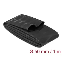 Delock Zsugorcső X-mintás nem csúszós 1 m x 50 mm fekete