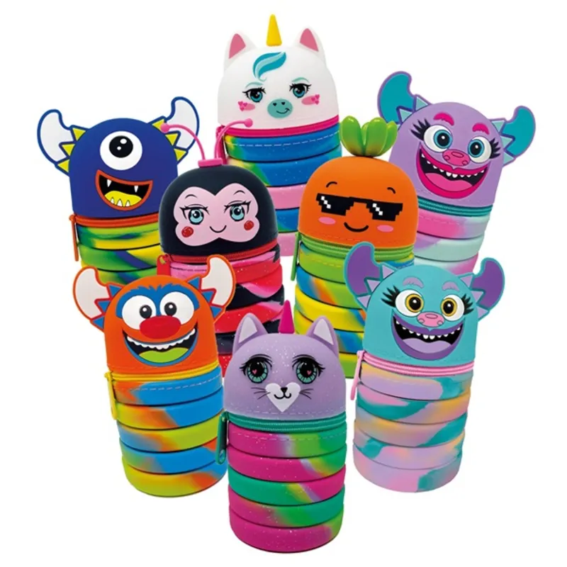 Mitama 19x7 cm különféle mintás harmonika tolltartó Mitama 19x7 cm különféle mintás harmonika tolltartó