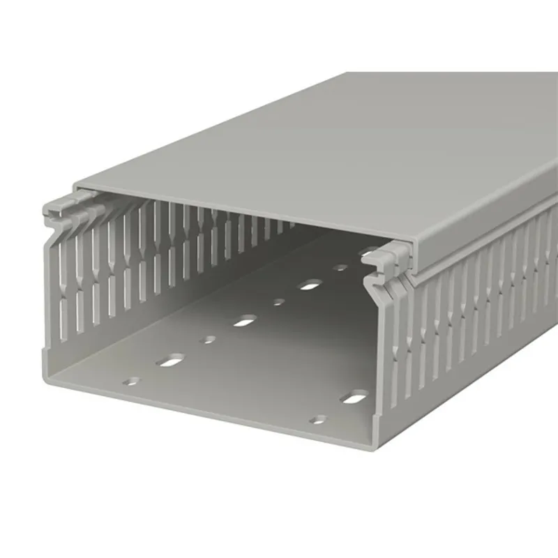 Obo 6178213 60mm x 120mm x 2000mm gránitszürke 12.5mm perforált huzalozócsatorna Obo 6178213 60mm x 120mm x 2000mm gránitszürke 12.5mm perforált huzalozócsatorna