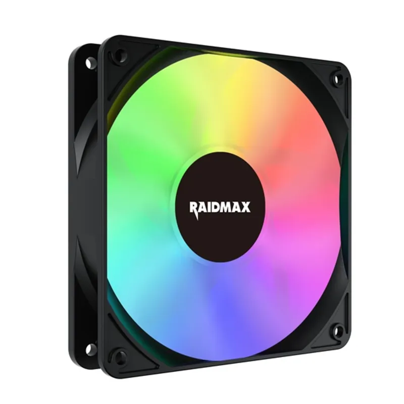 RAIDMAX X-AIR 4db 120mm RGB fekete ventilátor RAIDMAX X-AIR 4db 120mm RGB fekete ventilátor