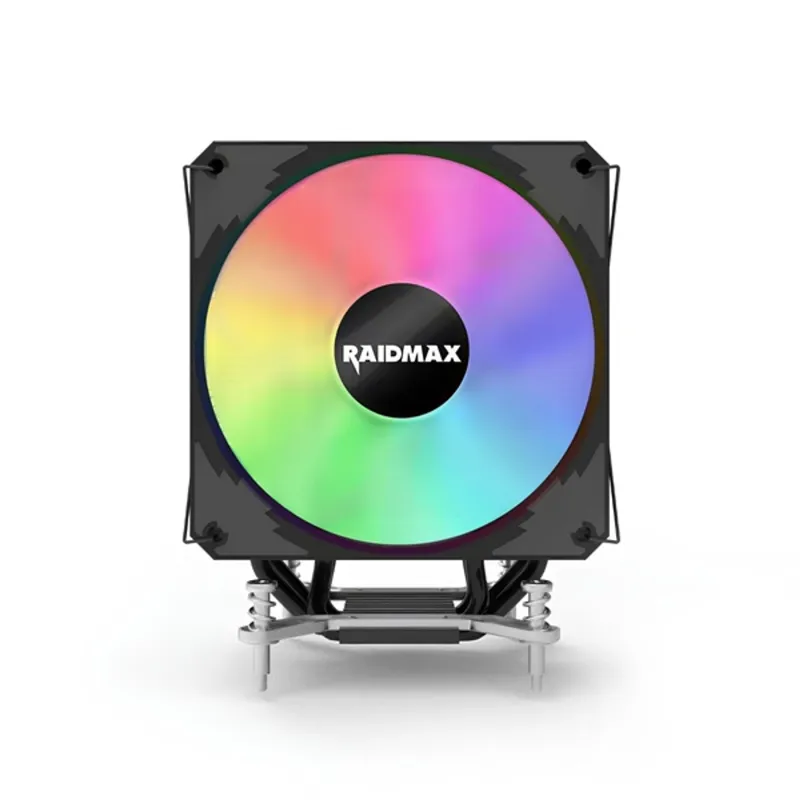 RAIDMAX AC1204KPB ARGB 120mm fekete processzor hűtő RAIDMAX AC1204KPB ARGB 120mm fekete processzor hűtő