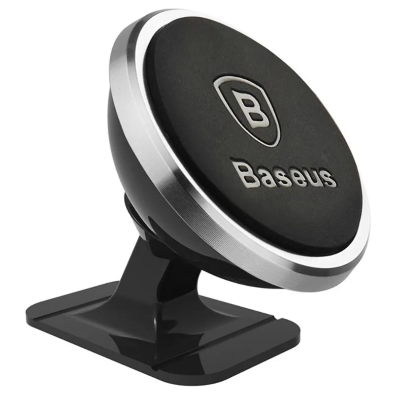 Baseus 360 -ban állítható mágneses telefontartó ezüst SUCX140012 Baseus 360 -ban állítható mágneses telefontartó ezüst SUCX140012