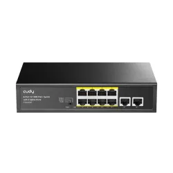 Cudy 8 portos PoE+ switch (FS1010P)