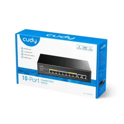 Cudy 10-Port Gigabit PoE+ Switch (GS1010PE)