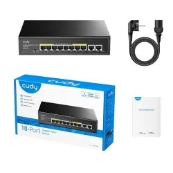 Cudy 10-Port Gigabit PoE+ Switch (GS1010PE)