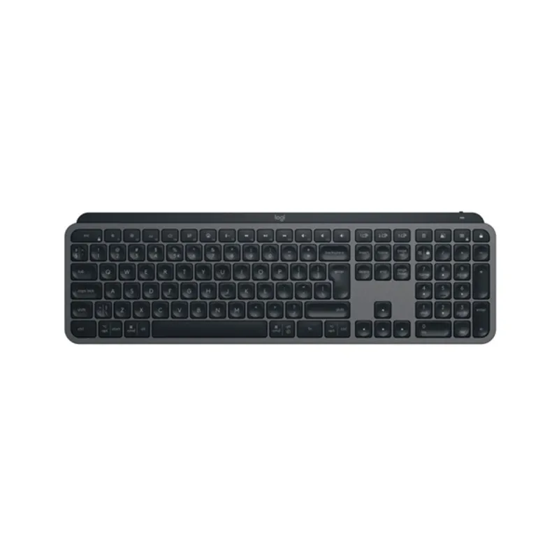 Logitech MX Keys S lézergravírozott magyar kiosztású grafitszürke vezeték nélküli billentyűzet Logitech MX Keys S lézergravírozott magyar kiosztású grafitszürke vezeték nélküli billentyűzet
