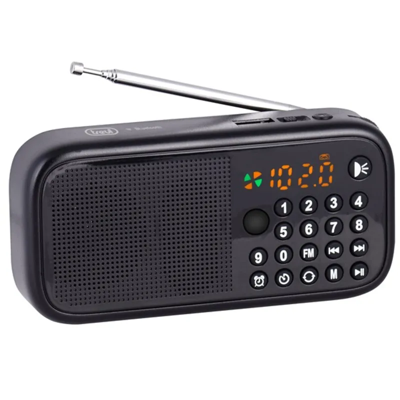Trevi DR 7F40 hordozható Bluetooth/USB/microSD/FM hangszórós rádió Trevi DR 7F40 hordozható Bluetooth/USB/microSD/FM hangszórós rádió
