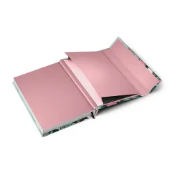 Realsystem Pink bloom 5412 B6 mágneses zsebnaptár