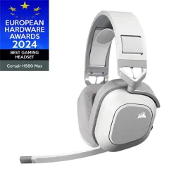 CORSAIR HS80 Max Wireless Gaming Headset - White