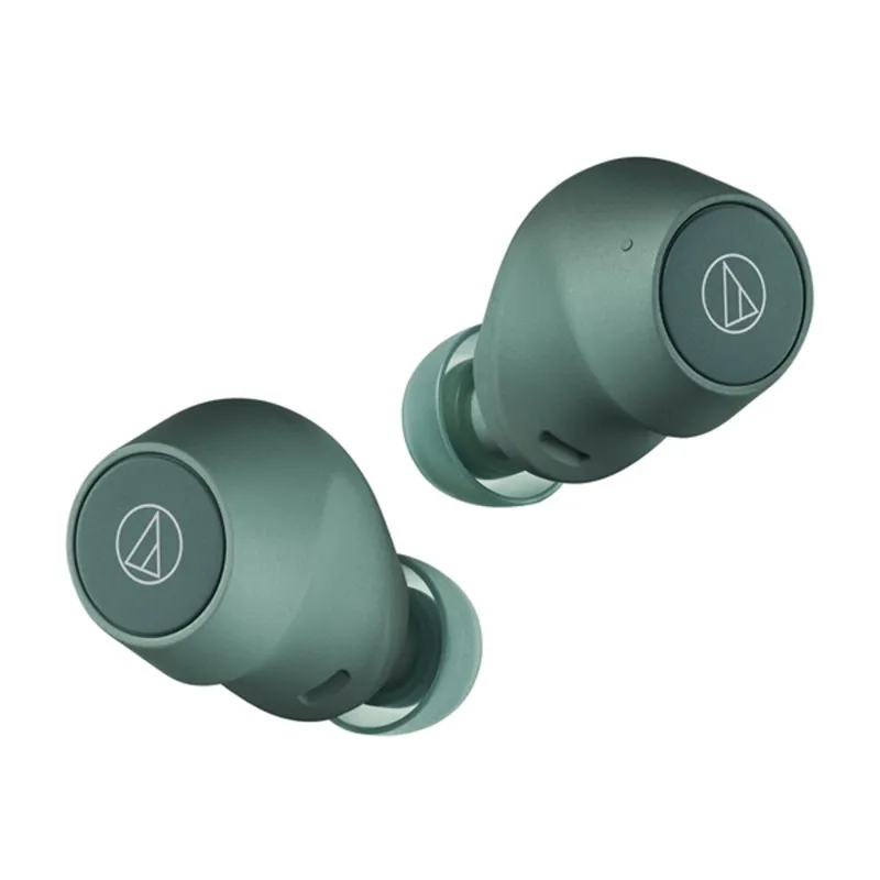 Audio-Technica ATH-CKS30TW+GR True Wireless aktív zajszűrős vezeték nélküli zöld fülhallgató Audio-Technica ATH-CKS30TW+GR True Wireless aktív zajszűrős vezeték nélküli zöld fülhallgató