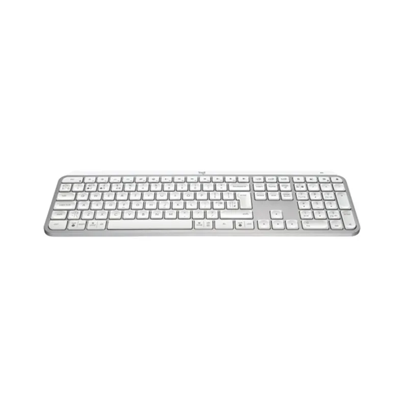 Logitech 920-011638 MX Keys S US halványszürke vezeték nélküli billentyűzet Logitech 920-011638 MX Keys S US halványszürke vezeték nélküli billentyűzet