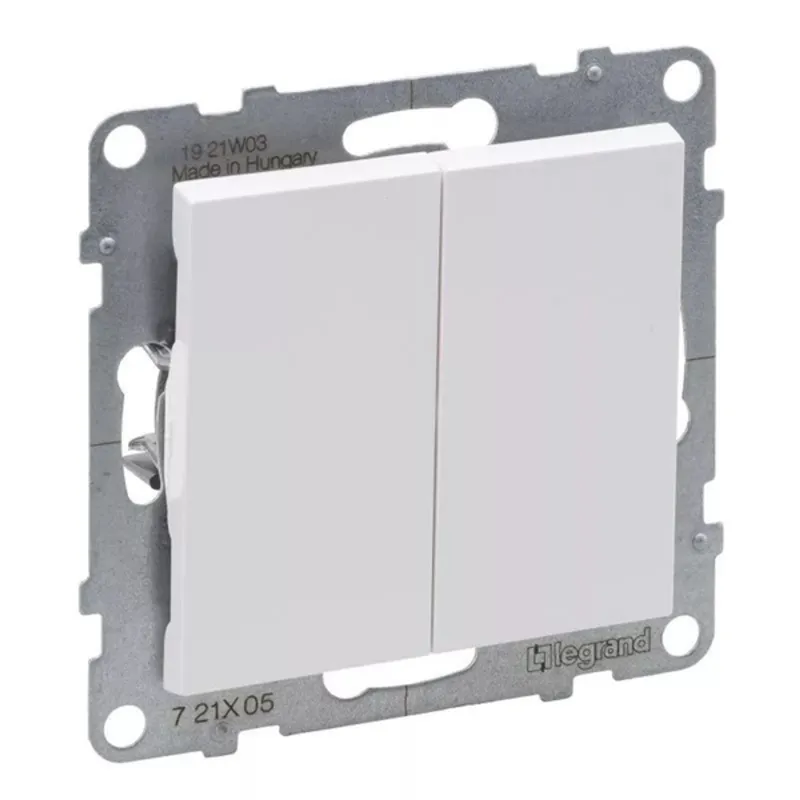 Legrand 721105 Suno 105 fehér csillárkapcsoló Legrand 721105 Suno 105 fehér csillárkapcsoló
