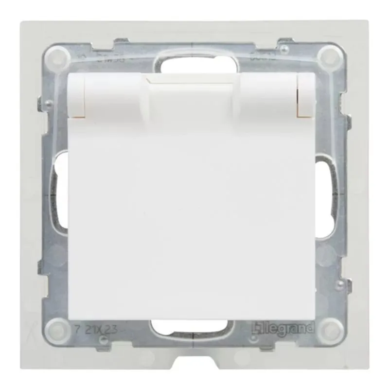 Legrand 721123 Suno 2P+F földelt fehér csatlakzóaljzat Legrand 721123 Suno 2P+F földelt fehér csatlakzóaljzat