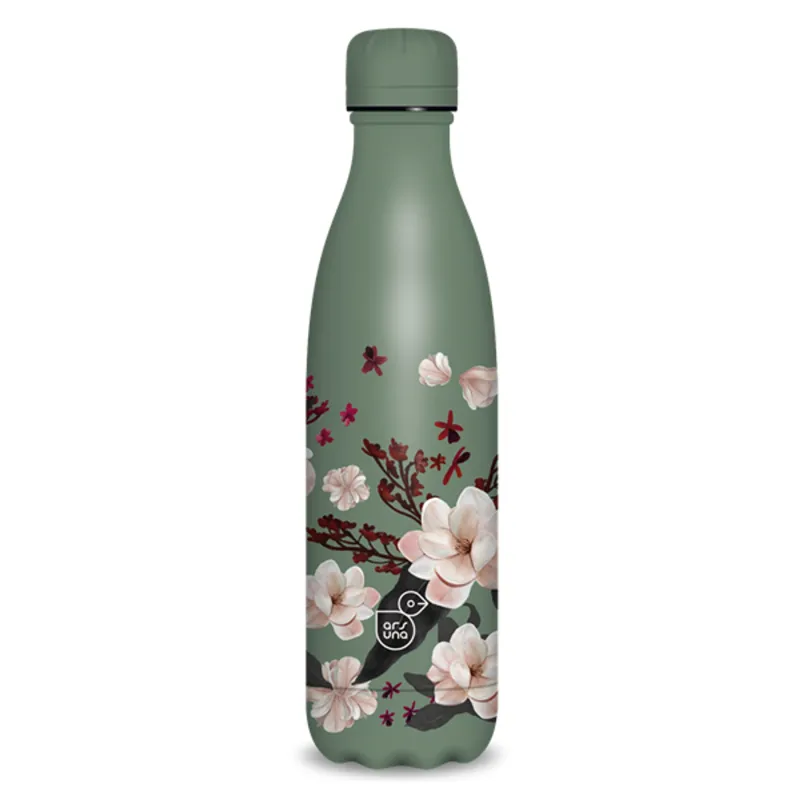 Ars Una 500 ml-es Flowery Pink 24 (5375) duplafalú fémkulacs Ars Una 500 ml-es Flowery Pink 24 (5375) duplafalú fémkulacs