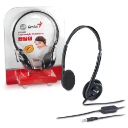 Genius HS-M200C stereo headset fekete