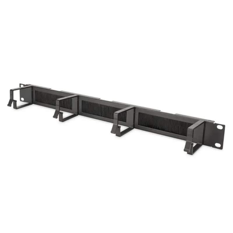 DIGITUS gyűrűs fésüs kábelrendező panel 1U 19" fekete (DN-97663) DIGITUS gyűrűs fésüs kábelrendező panel 1U 19" fekete (DN-97663)