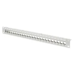 Digitus 24-port Patch Panel 1U Grey