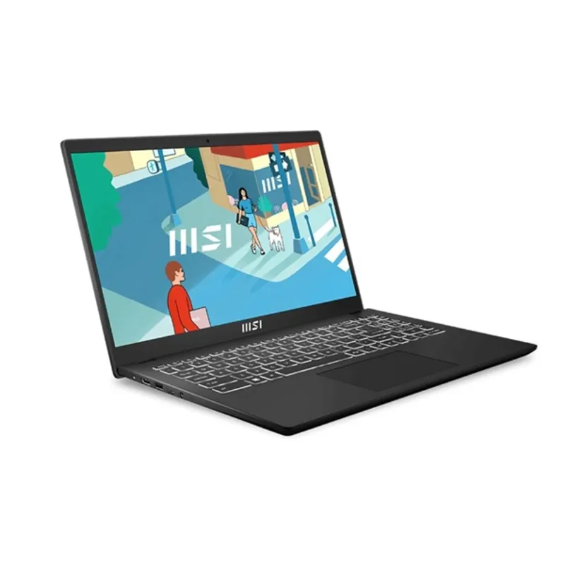 MSI Modern 15 B13M-1029 15,6"FHD/Intel Core i3-1315U/8GB/512GB/Int.VGA/Win11/fekete laptop MSI Modern 15 B13M-1029 15,6"FHD/Intel Core i3-1315U/8GB/512GB/Int.VGA/Win11/fekete laptop