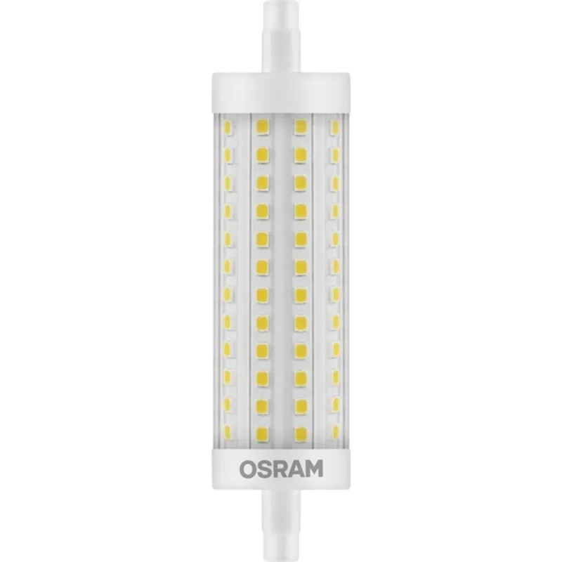 Osram Star műanyag búra/15W/2000lm/2700K/R7s LED ceruza Osram Star műanyag búra/15W/2000lm/2700K/R7s LED ceruza