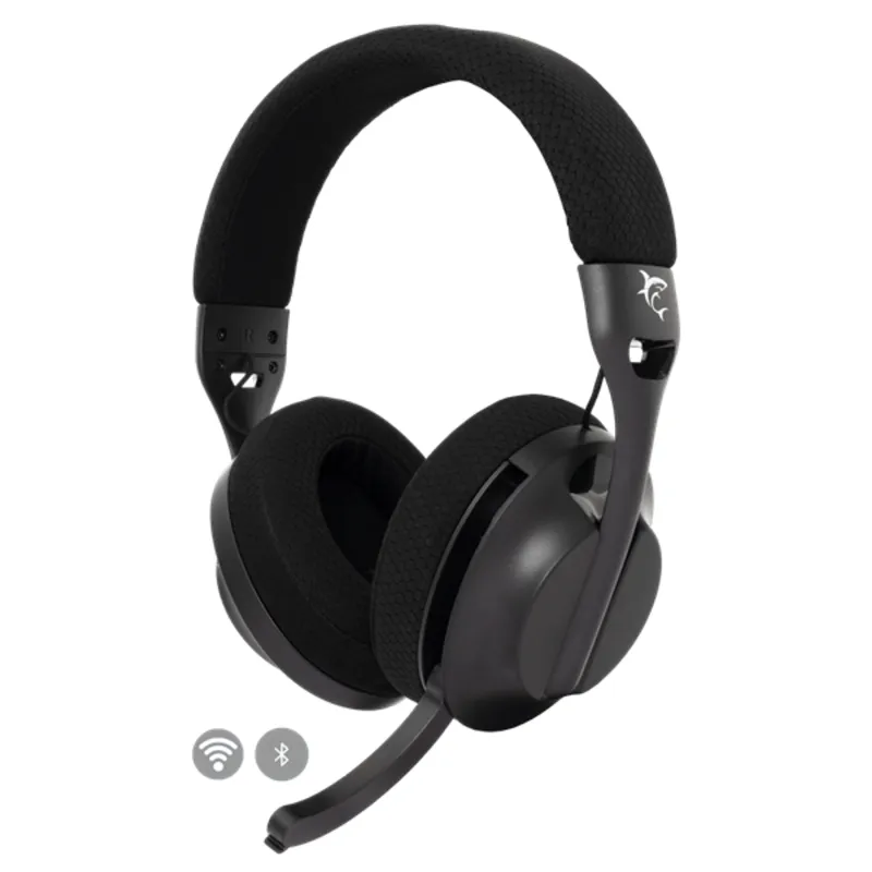 White Shark WS WGH-2441B FALCON-B vezeték nélküli fekete gamer headset White Shark WS WGH-2441B FALCON-B vezeték nélküli fekete gamer headset
