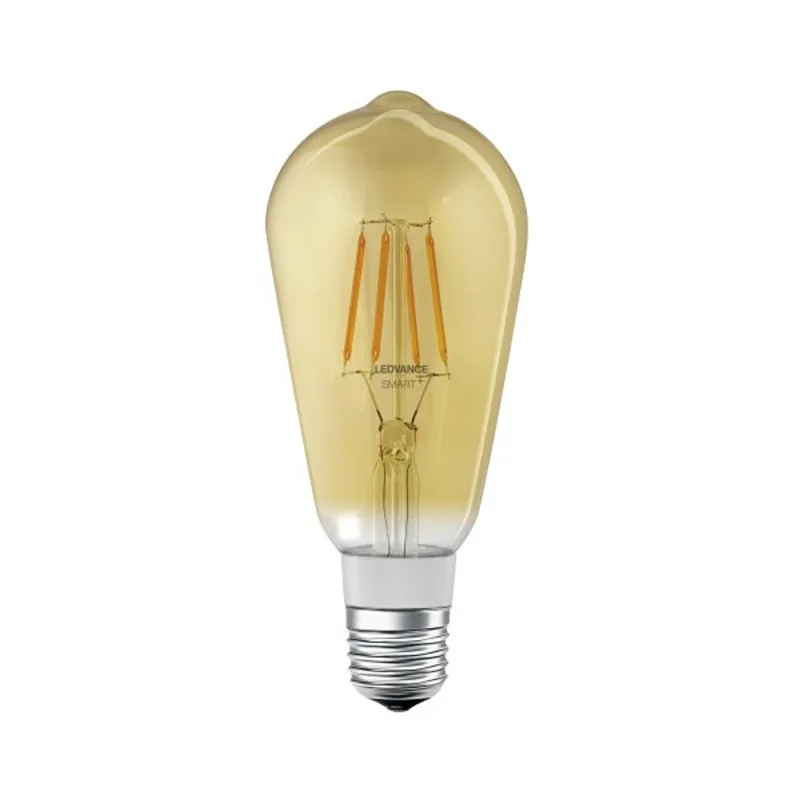 Ledvance Smart+ BT FIL edison fényforrás,DIM,6W 2700K E27 okostelefonnal,alkalmazással vezérelhető intelligens fényf. Ledvance Smart+ BT FIL edison fényforrás,DIM,6W 2700K E27 okostelefonnal,alkalmazással vezérelhető intelligens fényf.