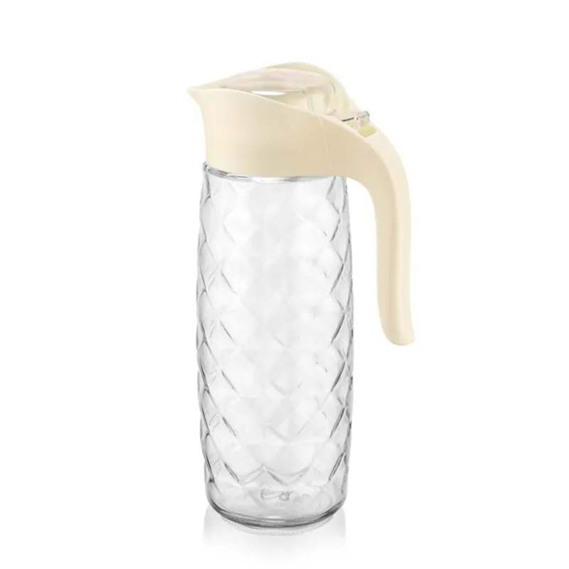 IRIS C-00235 Amfora Crystal üvegkancsó 1.600ml, fekete vagy elfántcsont színű IRIS C-00235 Amfora Crystal üvegkancsó 1.600ml, fekete vagy elfántcsont színű