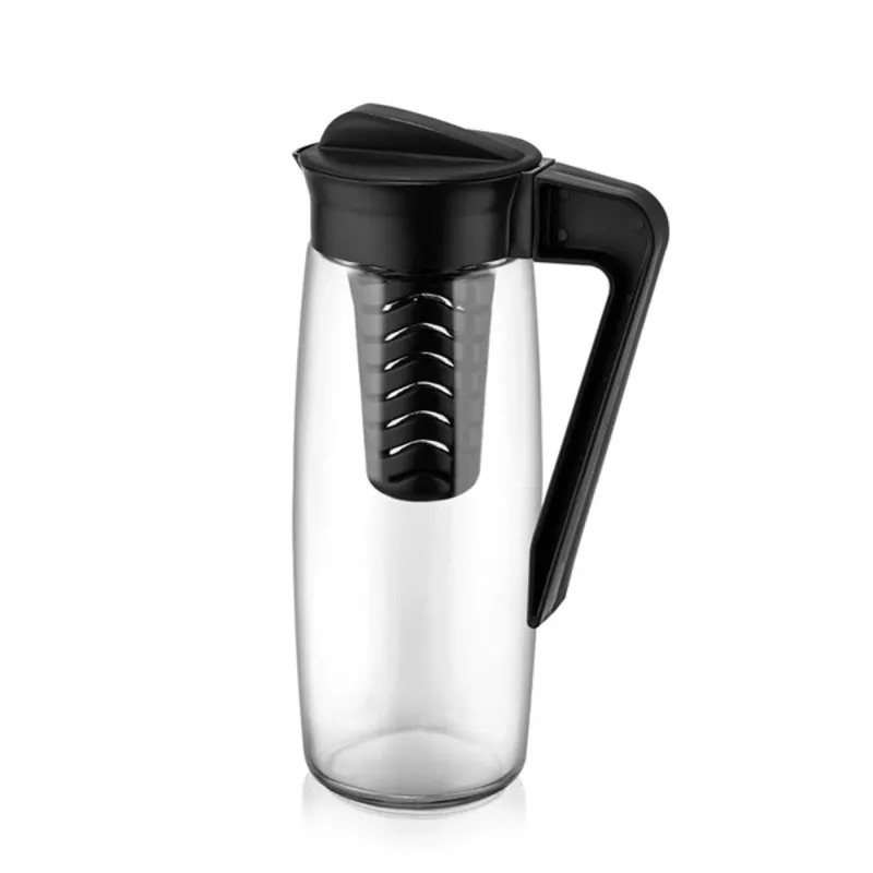 IRIS C-00250 Karefe Oval kancsó gyümölcstartóval 1.600ml, fekete vagy elfántcsont színű IRIS C-00250 Karefe Oval kancsó gyümölcstartóval 1.600ml, fekete vagy elfántcsont színű