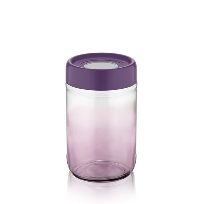 IRIS C-00424 Rainbow lila üveg tároló 660ml IRIS C-00424 Rainbow lila üveg tároló 660ml