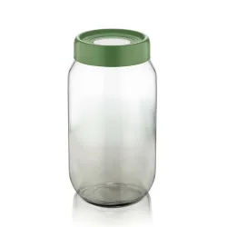 IRIS C-00429 Rainbow zöld üveg tároló 1.000ml