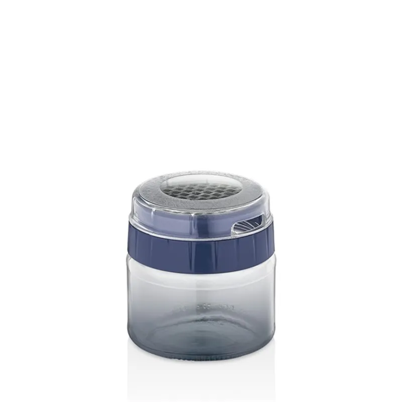 IRIS C-00486 Rainbow indigókék reszelővel üveg tárolóval 300ml IRIS C-00486 Rainbow indigókék reszelővel üveg tárolóval 300ml